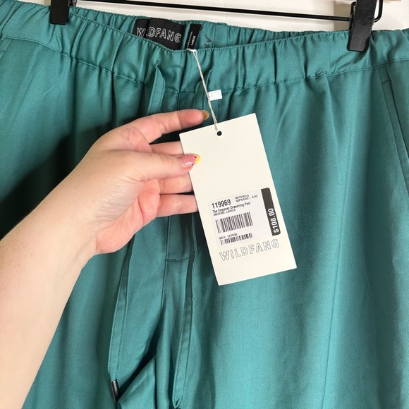 Wildfang The Empower Drawstring Jogger Pant NWT Unisex Large Marine Blue New - Picture 11 of 15